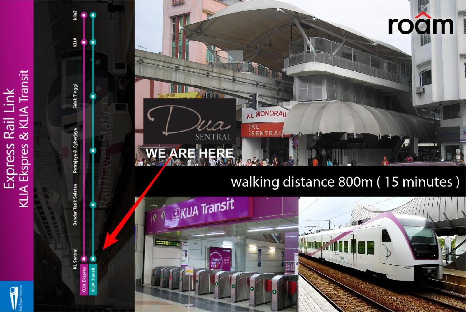 Dua Sentral Kl Sentral Apartment Kuala Lumpur Luaran gambar